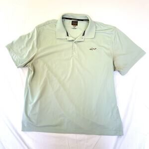 Greg Norman Golf Polo XXL Tasso Elba Five Iron Green Big and Tall Play Dry